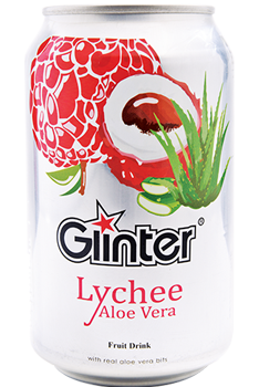 Glinter Fruit Drink Lychee Aloe Vera